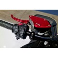 CNC Racing 'Touch Bicolor' Front Brake & Clutch Reservoir Caps for Ducati Diavel V4 CNC Racing 'Touch Bicolor' Front Brake & Clutch Reservoir Caps for Ducati Diavel V4